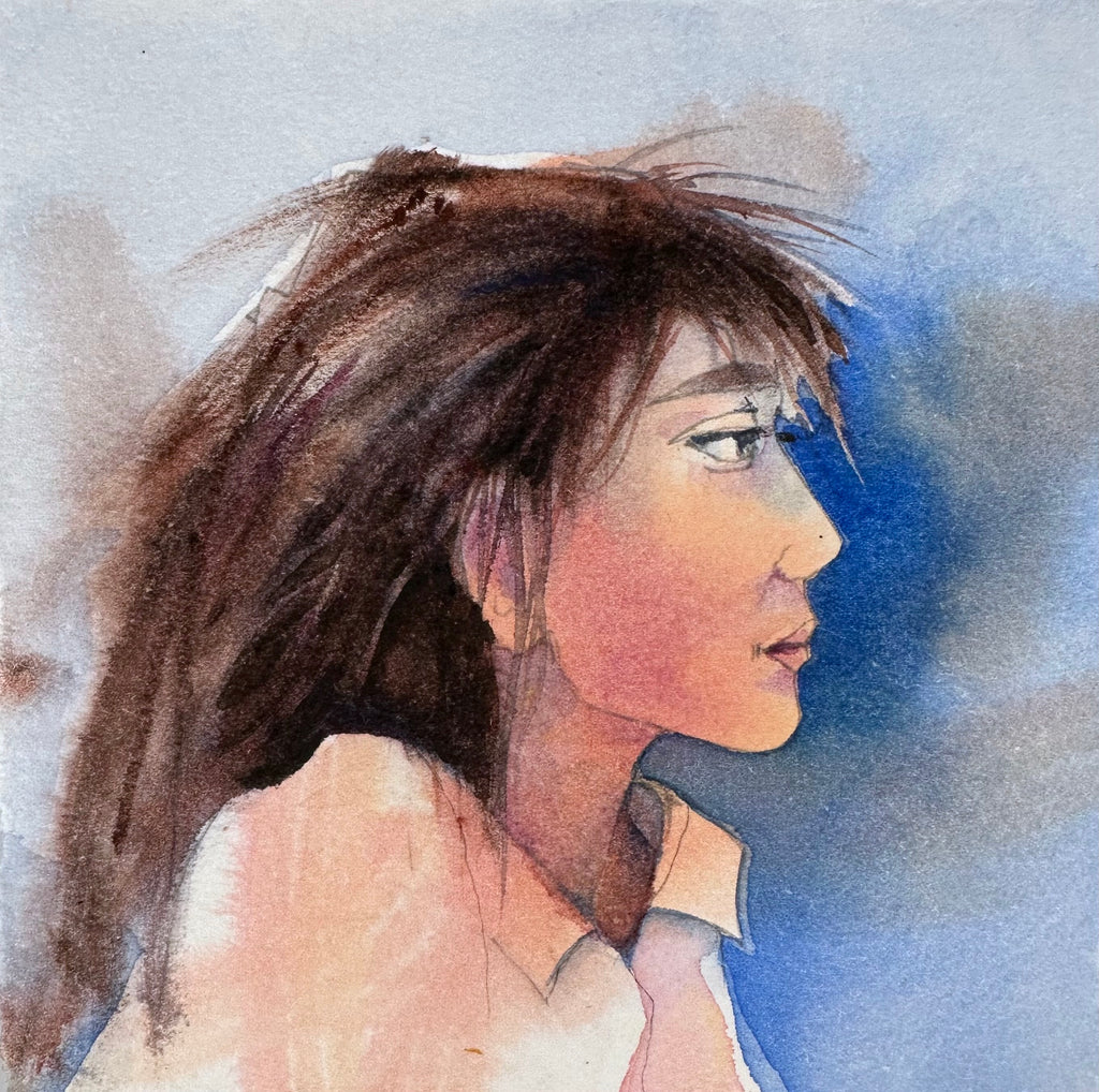 Say "Yes!" to Portrait Painting - Negative Painting Style